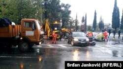 Policija prekinula demonstracije u Podgorici