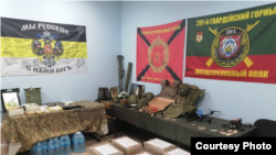 Выставка, посвященная "СВО" в офисе фонда "Патриот", Нерехта, июль 2025 года