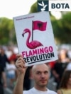 Protesta në Tiranë më 8 qershor 2026. 