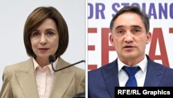 Președinta Maia Sandu și liderul socialiștilor, Alexandr stoianoglo, se vor confrunta în al doilea tur electoral.