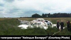 Жорсткая пасадку верталёту Мі-2.