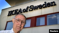 Основатель компании IKEA Ингвар Кампрад.