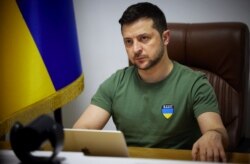 Presidenti ukrainas, Volodymyr Zelensky.