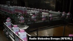 Fabrikë qumështi në Maqedoni