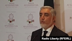 Afghanistan's Chief Executive Officer Abdullah Abdullah (file photo)
