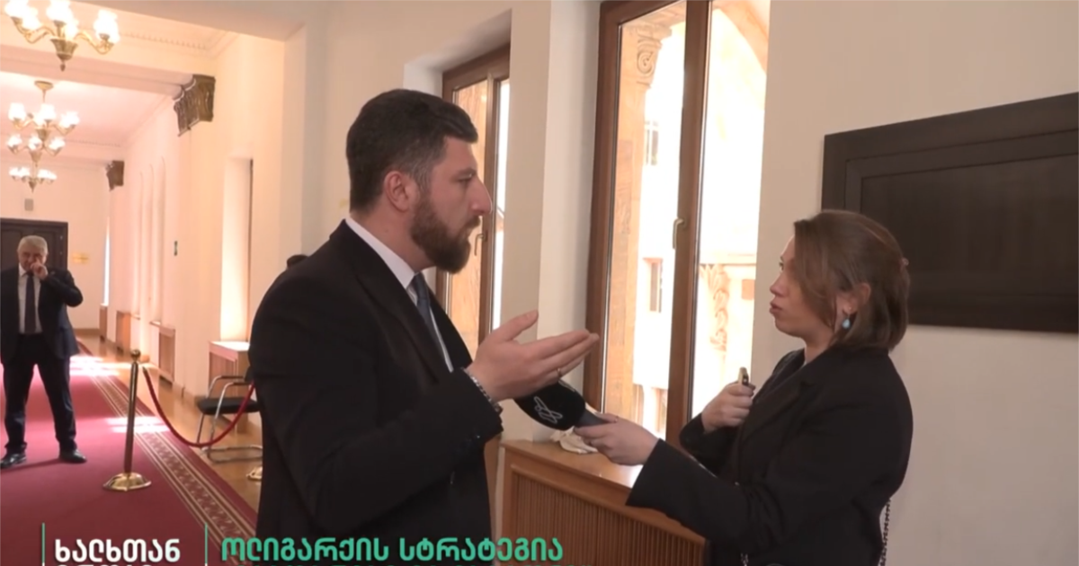 ჟურნალისტ ელისო ჯარიაშვილს პარლამენტში მუშაობა ერთი თვით აუკრძალეს