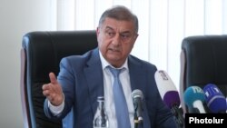 Armenia - Gagik Jahangirian chairs a session of the Supreme Judicial Council, Yerevan, July 26, 2021.