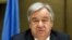 BMG-niň baş sekretary Antonio Guterres
