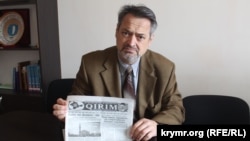 Бекір Мамутов, головний редактор газети Qırım