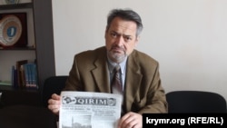 Головний редактор кримськотатарської газети «Къырым» Бекір Мамутов