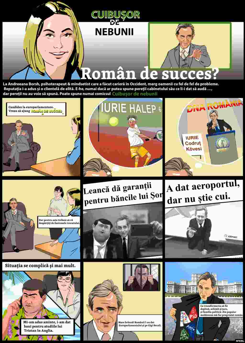 Comicsul Cuibușor de nebunii a ajuns la nr.8!