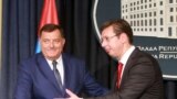 Milorad Dodik i Aleksandar Vučić 