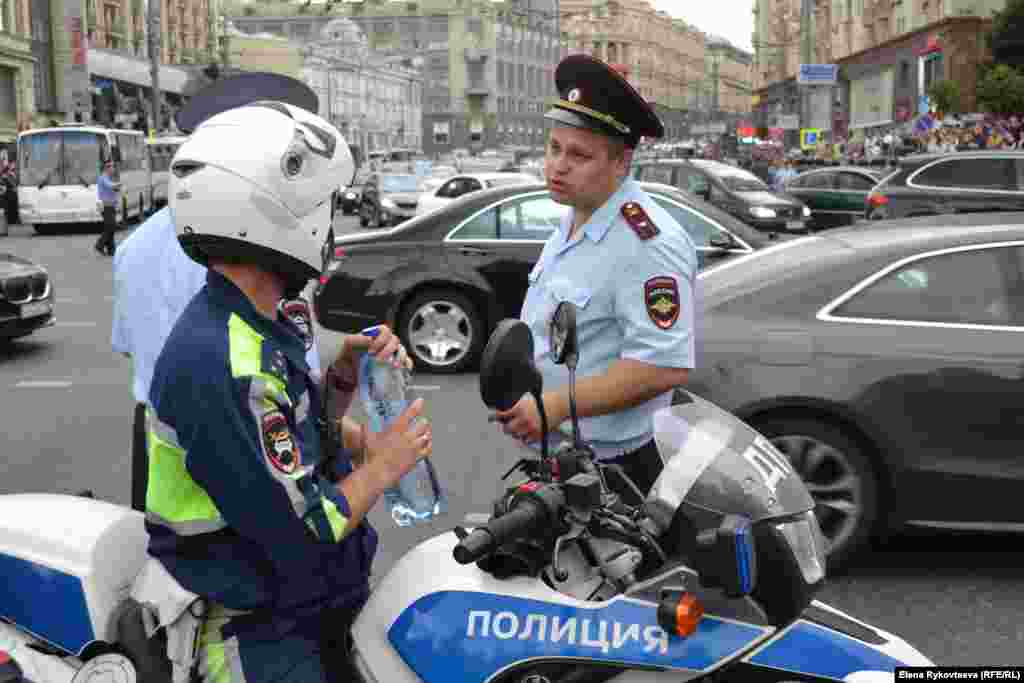 Москва, Манежная, 18 июля 2013