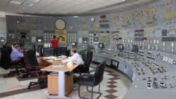 Armenia - The central control panel of the Metsamor nuclear plant.