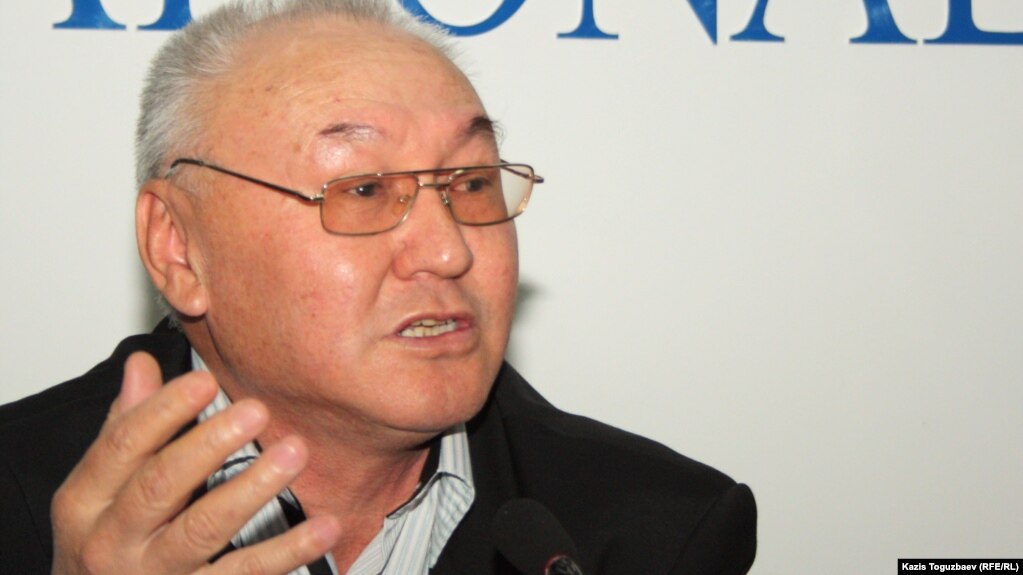 Главный редактор газеты "Правда Казахстана". Алматы, 10 апреля 2012 года.