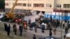 На месте взрыва. 8.10.2014