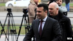 Премиерот Зоран Заев пред Основен суд Скопје 1, на судење за случајот „Поткуп“ во март, годинава