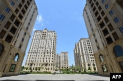 Baku has spent a reported $10 billion on stadiums and infrastructure for the games, including housing for athletes (above).