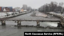 Мост через Терек, Владикавказ