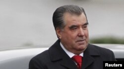 Tajik President Emomali Rahmon