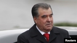 Tajik President Emomali Rahmon