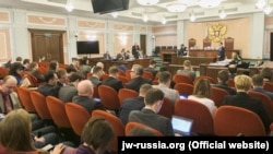 Заседание Верховного суда РФ по делу Свидетелей Иеговы, апрель 2017 года