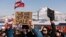 Митинг в Нууке, Гренландия, 15 марта 2025 года