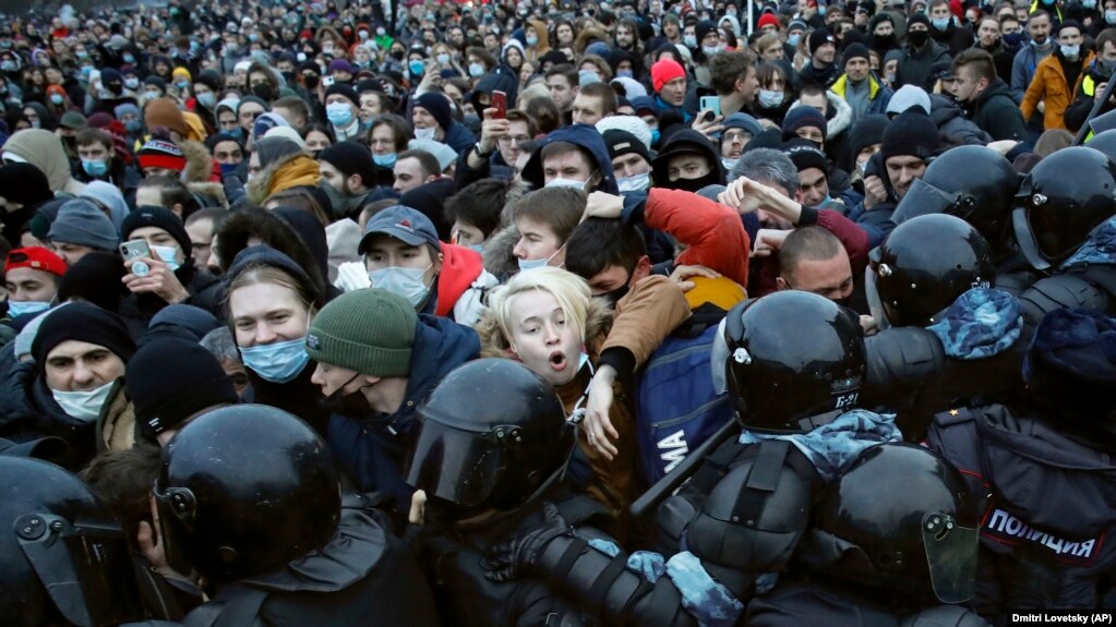 گفته می‌شود تظاهرات هفته گذشته در حمایت از الکسی ناوالنی بزرگترین و گسترده‌ترین تظاهرات در روسیه طی سال‌های اخیر بود