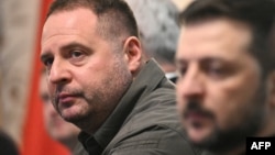 Андрій Єрмак і Володимир Зеленський. 15 січня 2025 року