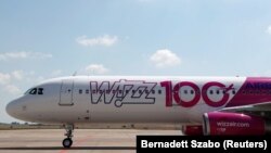 საილუსტრაციო ფოტო. Wizz Air-ის თვითმფრინავი