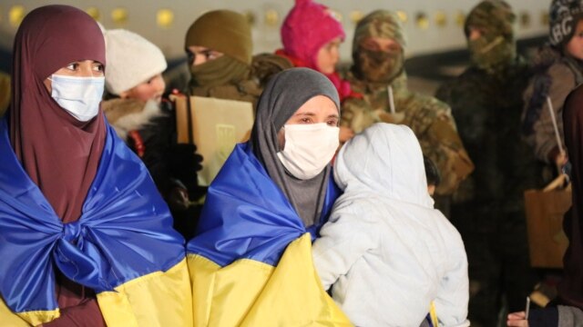 Из сирийского лагеря в Украину | Крымское утро