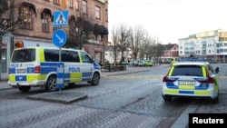 Полицейские машины, Швеция, 3 марта 2021 года