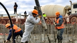 На стройке в Дагестане, иллюстративная фотография