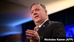  U.S. Secretary of State Mike Pompeo made his comments at his weekly briefing in Washington on September 2.