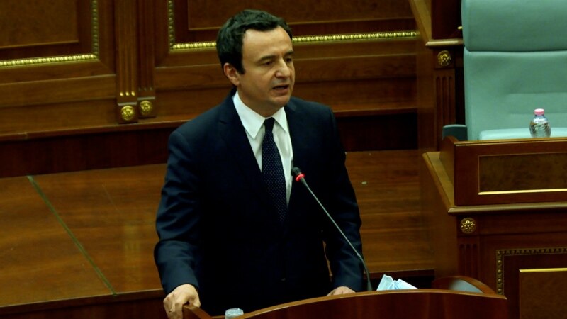 Kurti, më 23 mars, raporton në Kuvend për takimin në Ohër