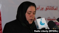 نسیرین اوریا خیل وزیر کار و امور اجتماعی، شهدا و معلولین افغانستان