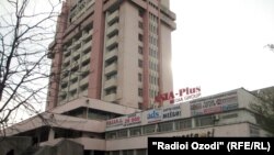 Здание газетно-журнального комплекса в Душанбе.
