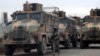 Турецкий военный конвой в Идлибе, Сирия, 11 февраля 2020 года