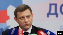 Alexander Zakharchenko, leader of self-proclaimed Donetsk People's Republic (DNR)