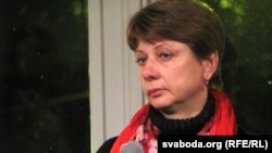 Любовь Ковалева, мать казненного за взрыв в минском метро Владислава Ковалева. 