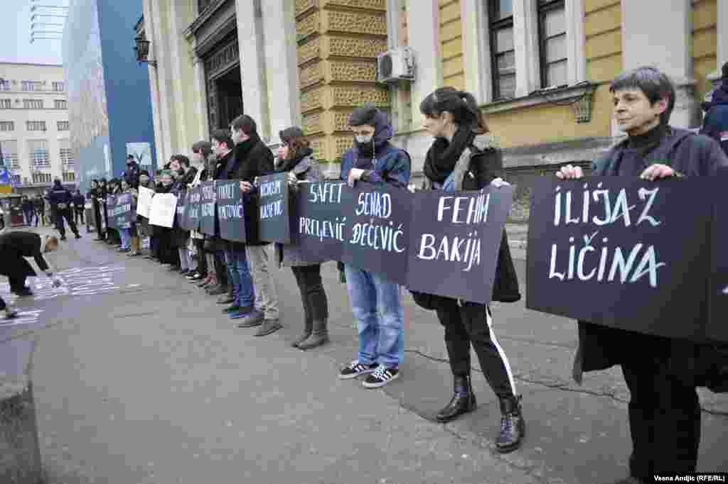 Akcija Žena u crnom u Beogradu