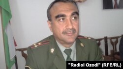 Махмадали Амрияздон, военный прокурор Хатлонской области 