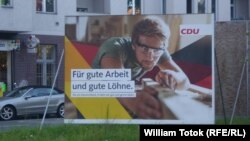 Afiş electoral la Berlin