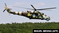 Ukraynaya məxsus, Mi-24 hücum helikopteri, 9 iyul 2022