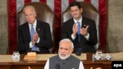 Indijski premijer Narendra Modi tokom govora u Kongresu SAD 2016. godine