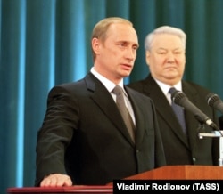 Путі і Єльцин. Инавгурація нового президента Росії Владимира Путіна, 2000 рік
