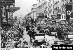 Вступление нацистских войск в Вену 15 марта 1938 года