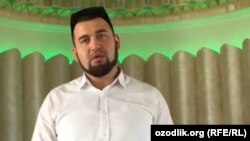 Фазлиддин Парпиев в бытность имамом мечети «Омина» в Ташкенте.