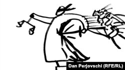 Desen de Dan Perjovschi