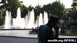 Сотрудник милиции. Иллюстративное фото.